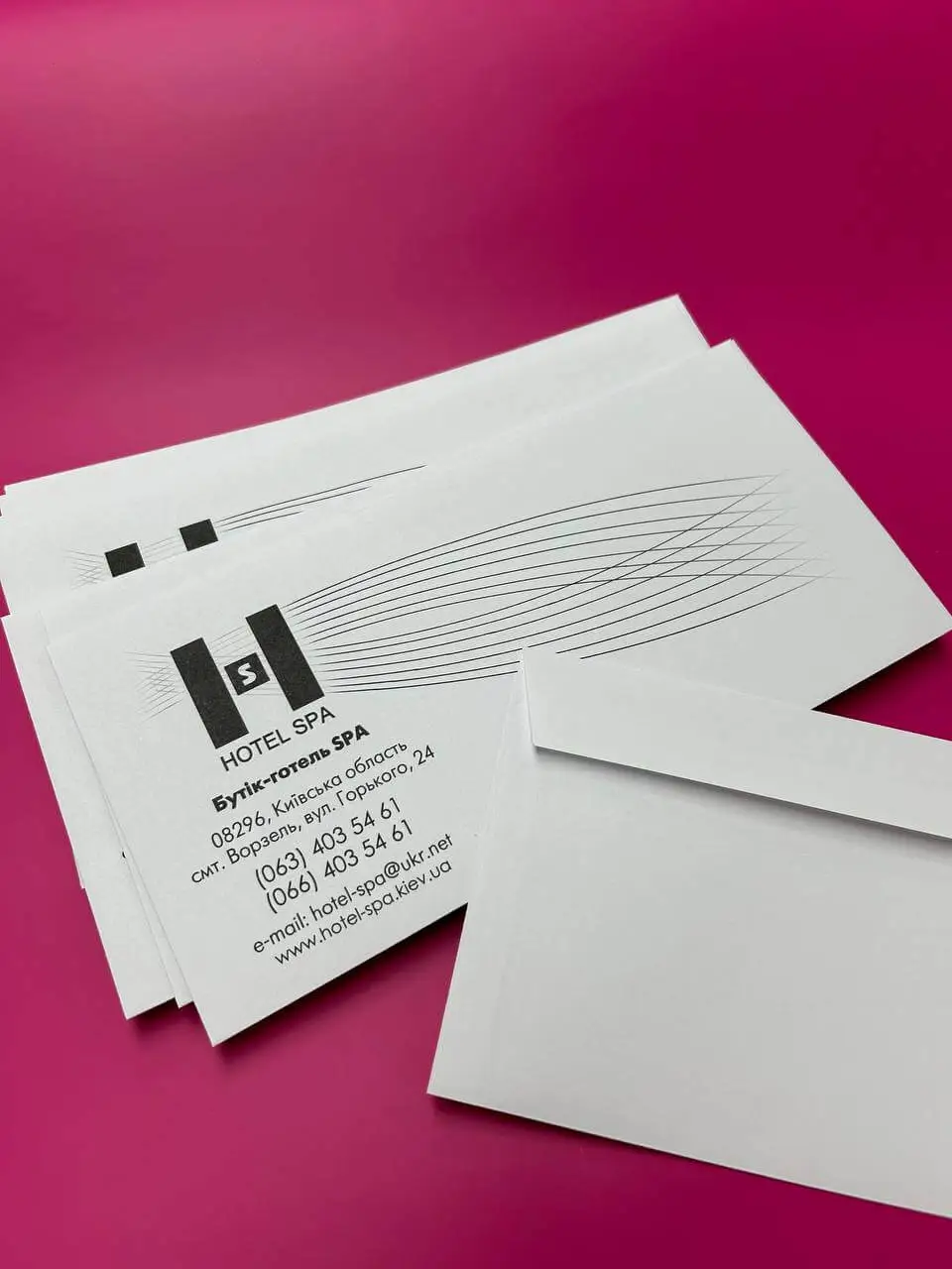 Друк конвертів з логотипом